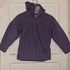 Blue Mountain, Small, Lilac Purple Hooded Coat